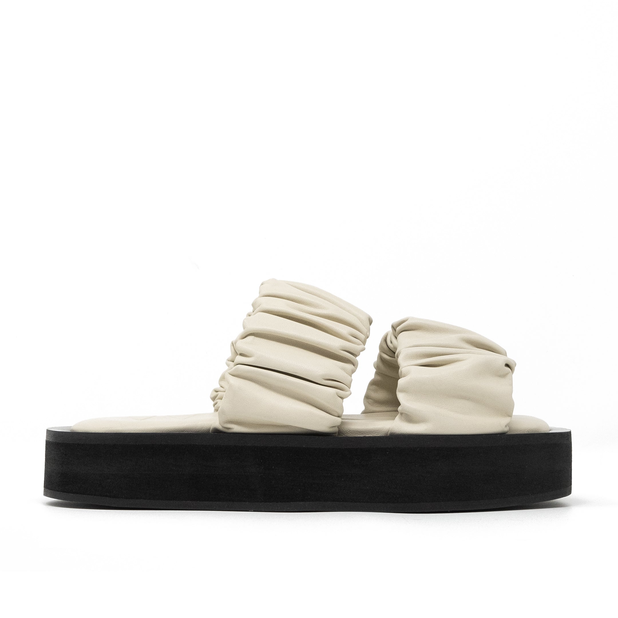 Mango best sale ruched sandals