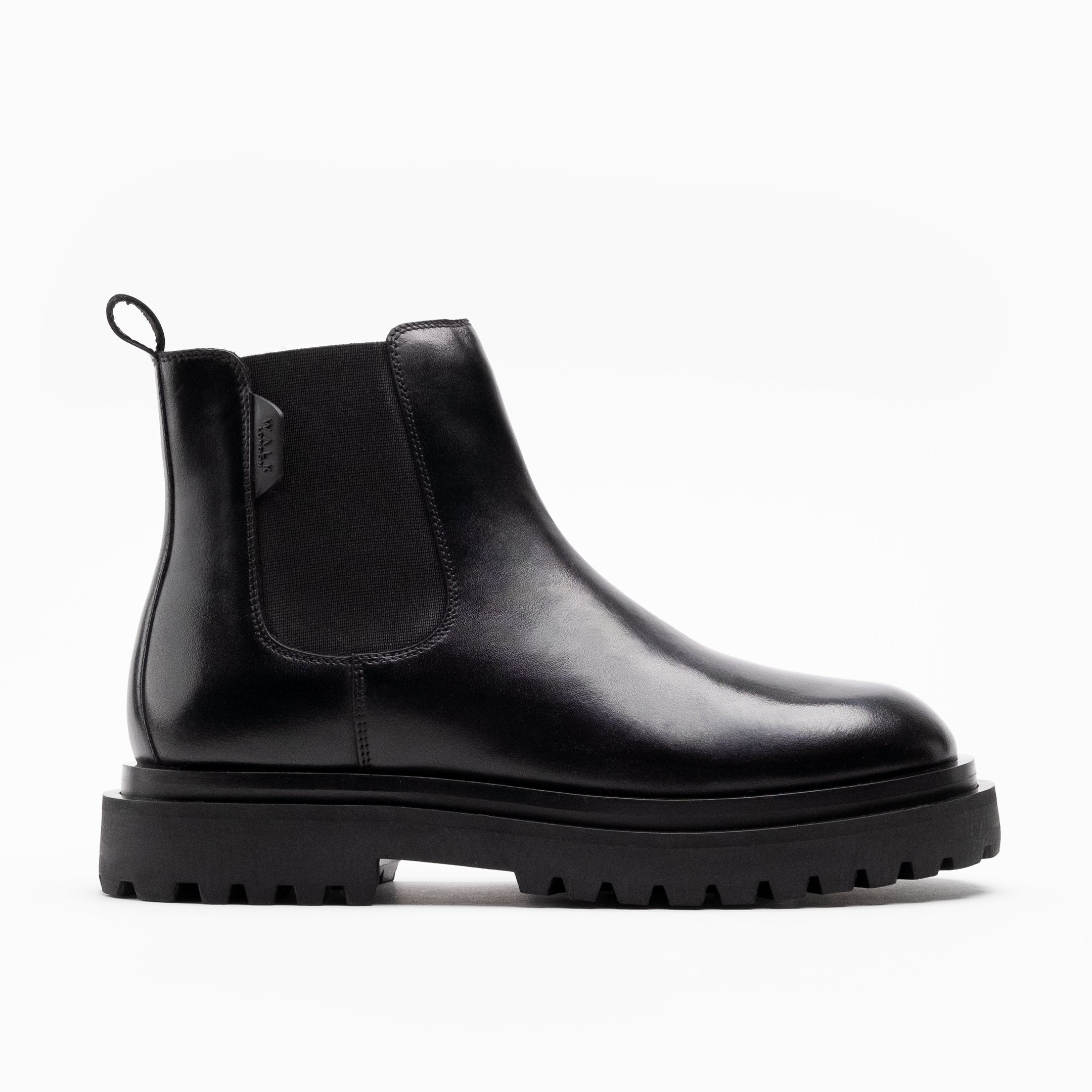 Walk London Sully Chelsea Boot | Black Leather | Official Site